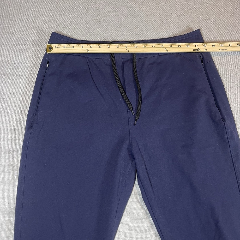 Public‎ Rec Pants Daymaker Mens Size 38/30 Navy Blue Stretch Athleisure - Picture 9 of 11
